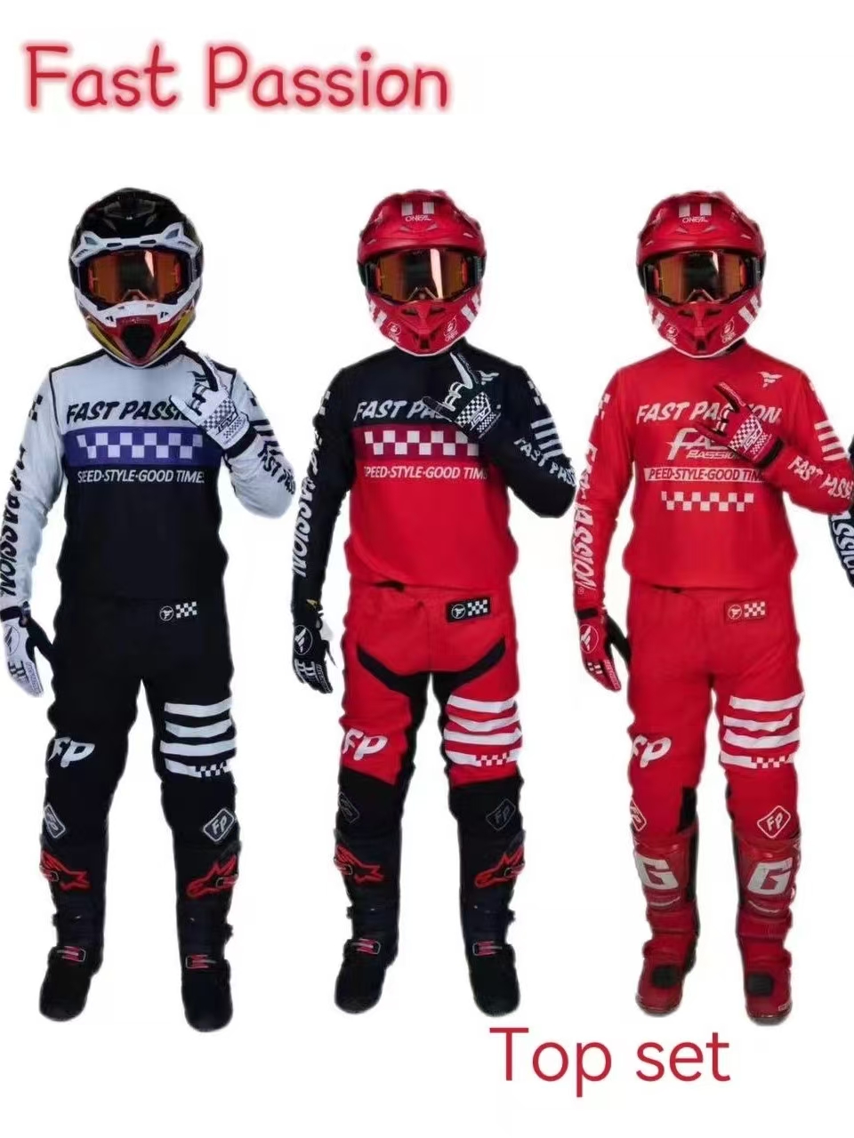 Motorcycle Gear For Women - 2025 fastpassion para fox motocross conjunto