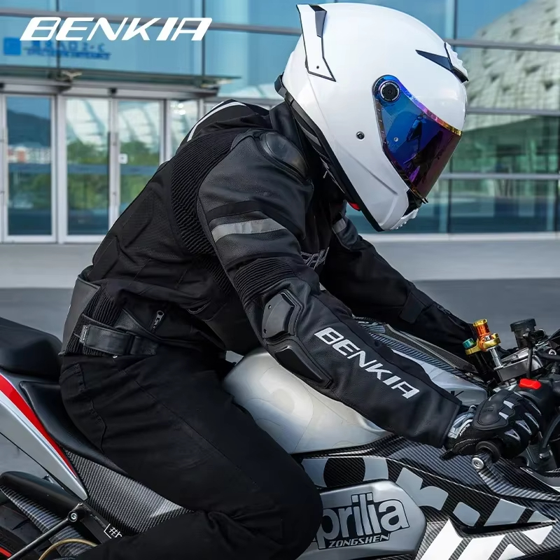 Motorcycle Gear Jacket Women - Jaqueta de Motocicleta BENKIA Leve e