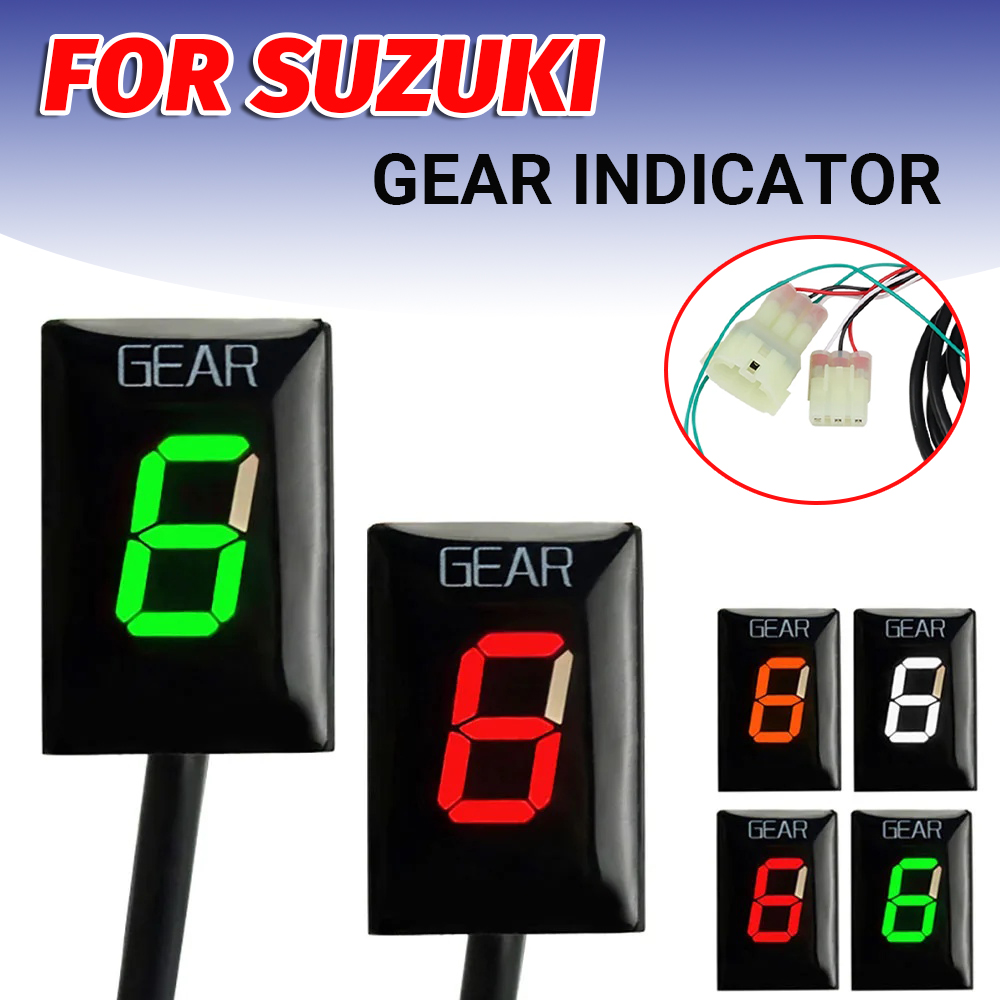 Motorcycle Gear Levels - Motocicleta LED indicador de exibição de