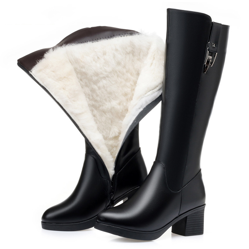 Riding Boot Short - Aiyuqi inverno botas longas femininas de