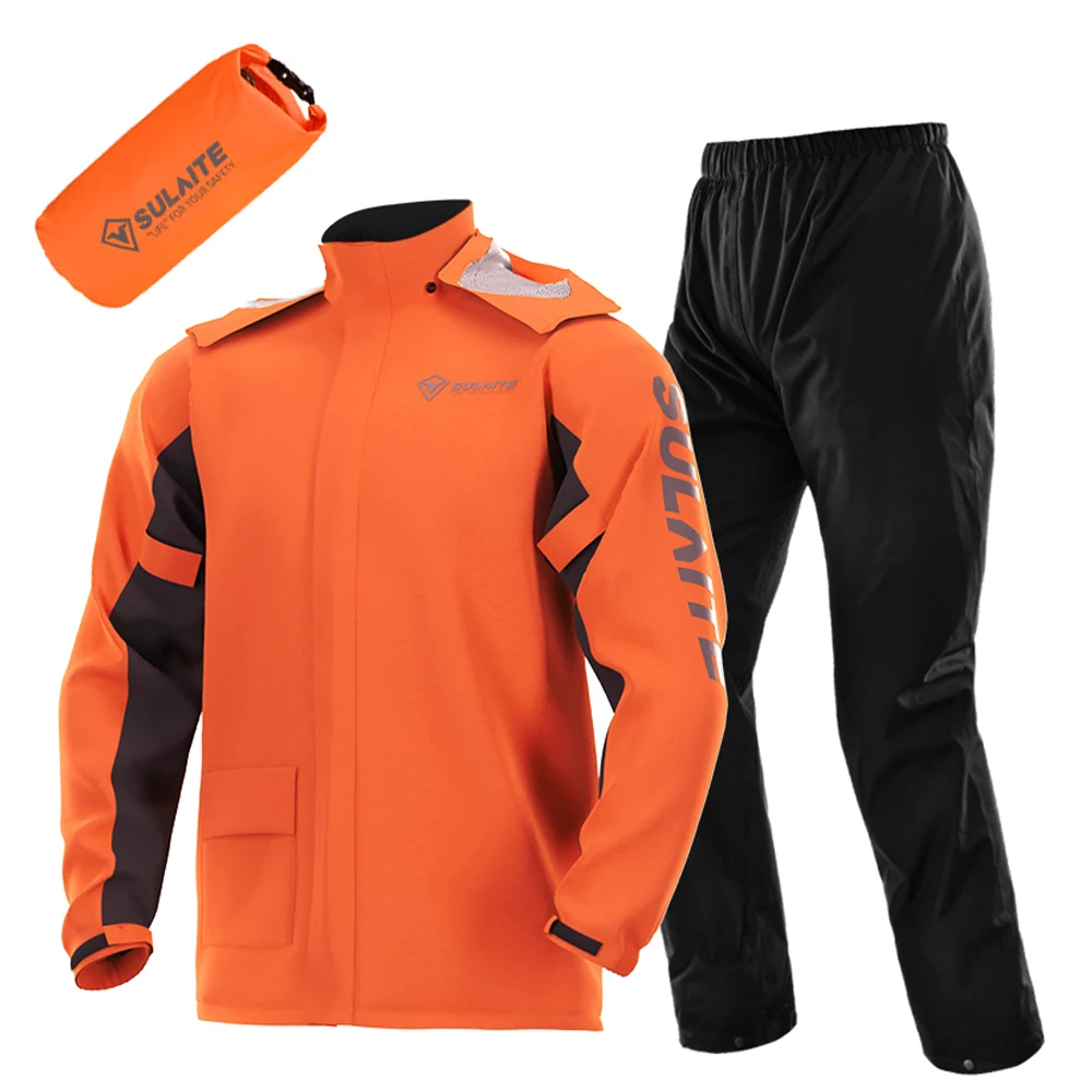 Motorcycle Gear Jacket Women - Conjunto de Equipamento de Chuva para