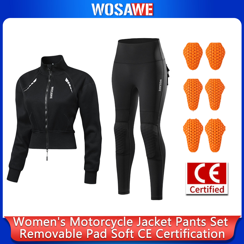 Motorcycle Gear Jacket Women - Conjunto de Roupa para Motocicleta Feminina