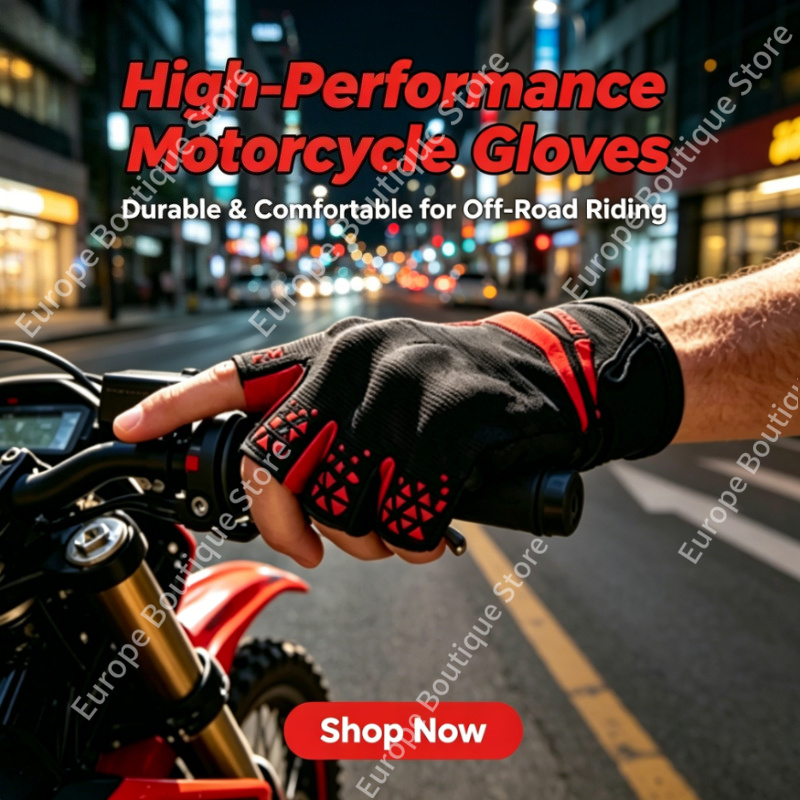 Motorcycle Gear For Women - NOVO 2026 Luvas de Motocicleta Unissex
