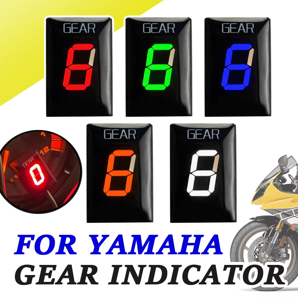 Motorcycle Gear Display - Para yamaha YZF-R1 yzfr1 YZF-R6 YZF-R6S