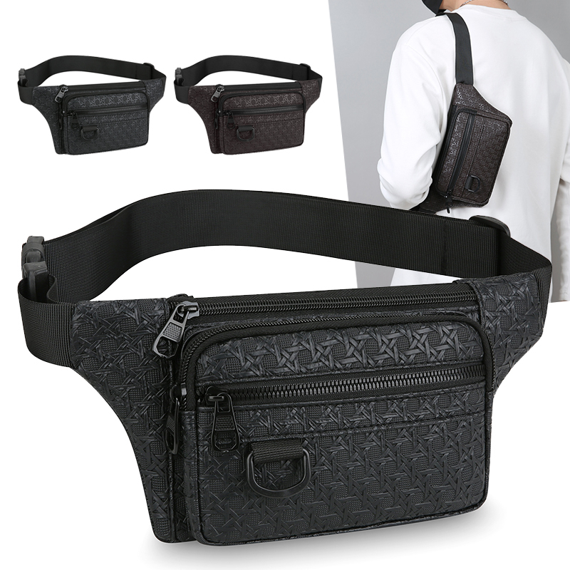 Motorcycle Gear Bag - Bolsa de Cintura Casual Masculina –