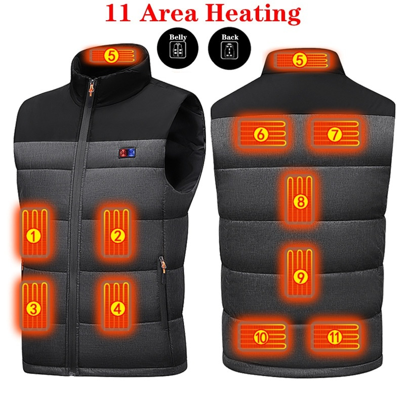 Motorcycle Gear Zone - Colete aquecido unissex, roupas de aquecimento