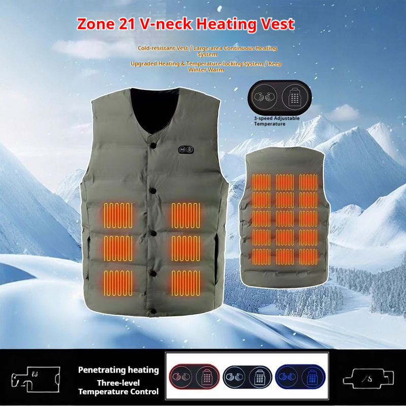 Motorcycle Gear Zone - Inverno novo estilo 21 zona colete
