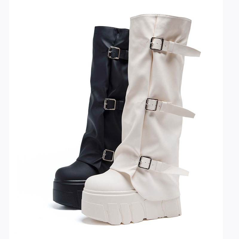 14cm salto joelho botas altas  - Riding Boot Short avaliação e preço