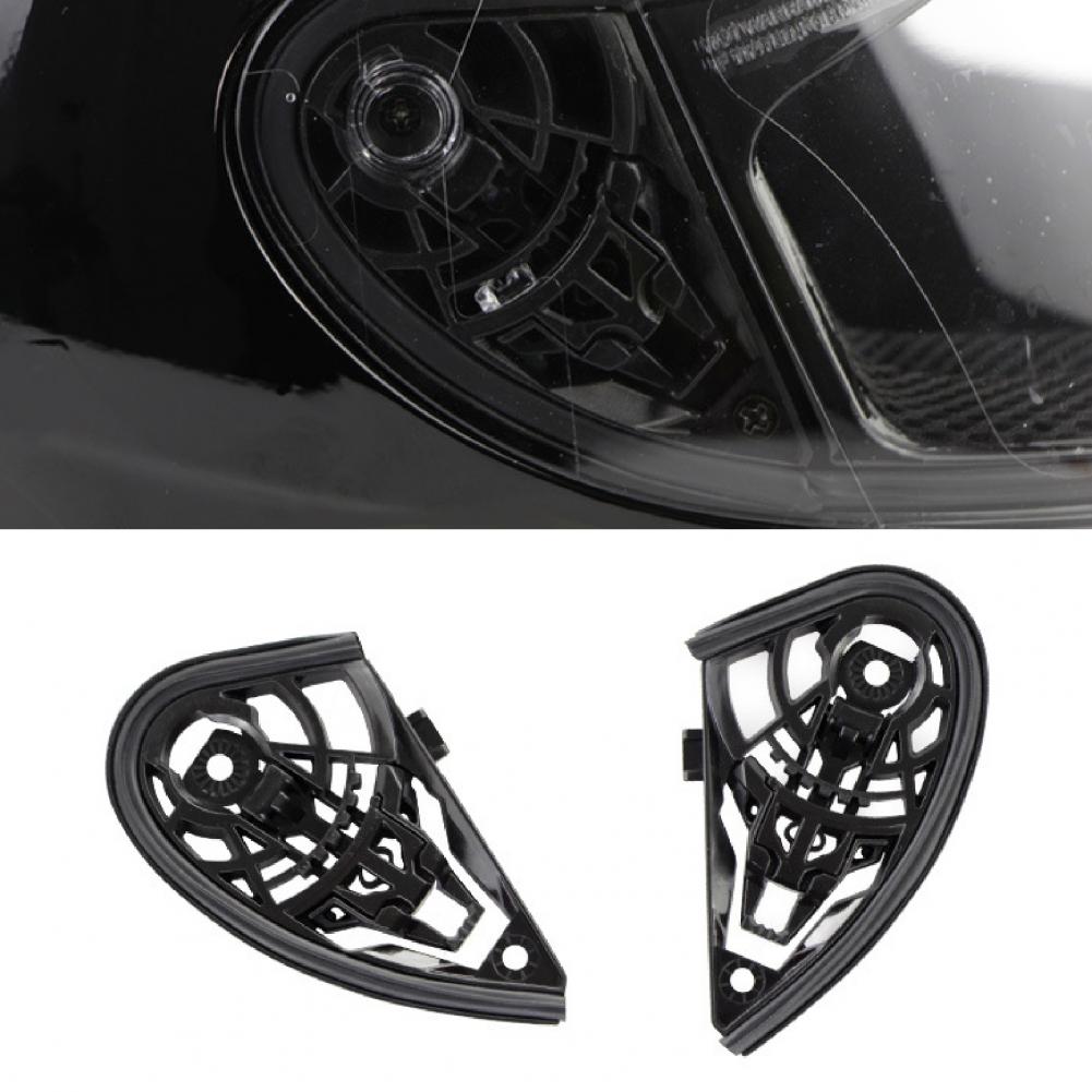 1 par escudo placa base compac - Motorcycle Gear Helmets avaliação e preço