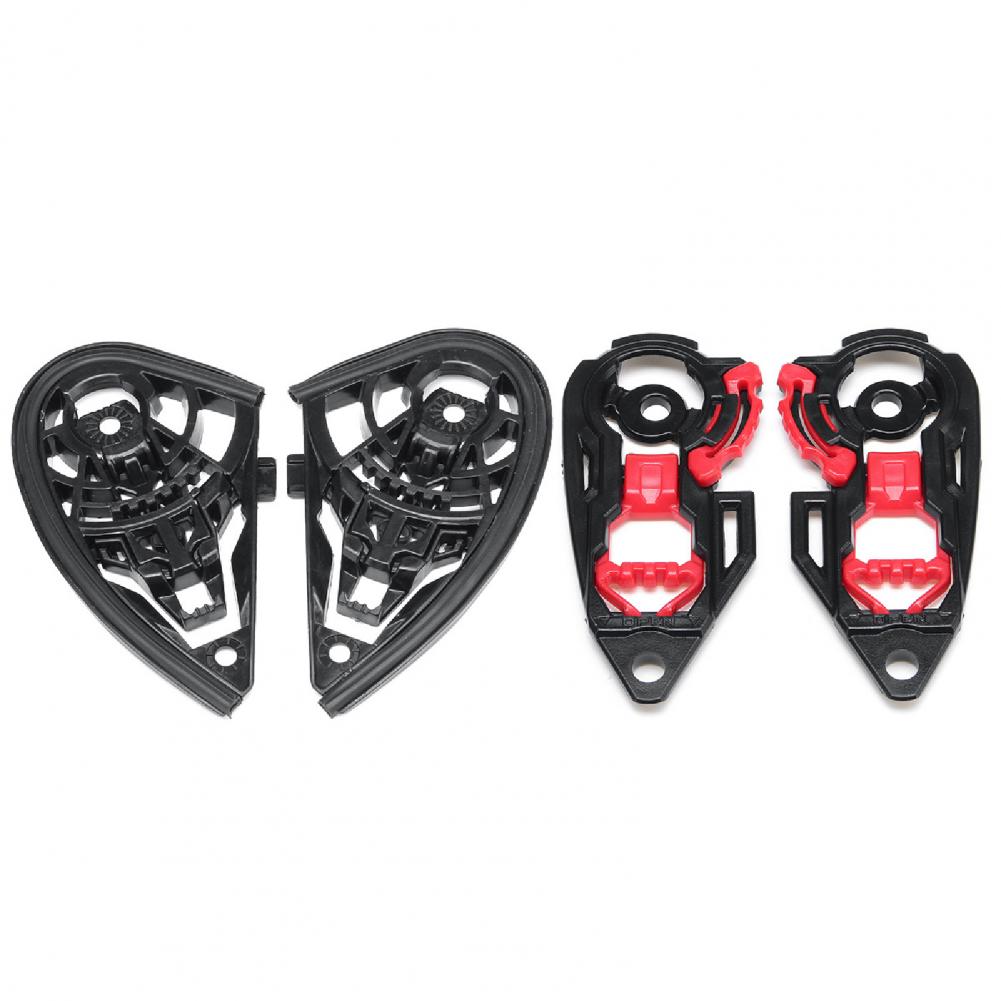 1 par escudo placa base compac - Motorcycle Gear Helmets avaliação e preço