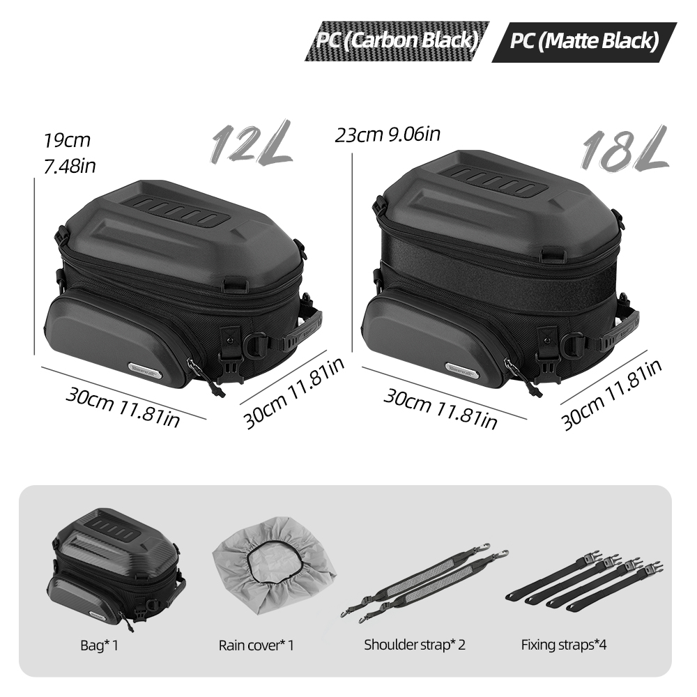 Bolsa Traseira para Motociclet - Motorcycle Gear Bag avaliação e preço