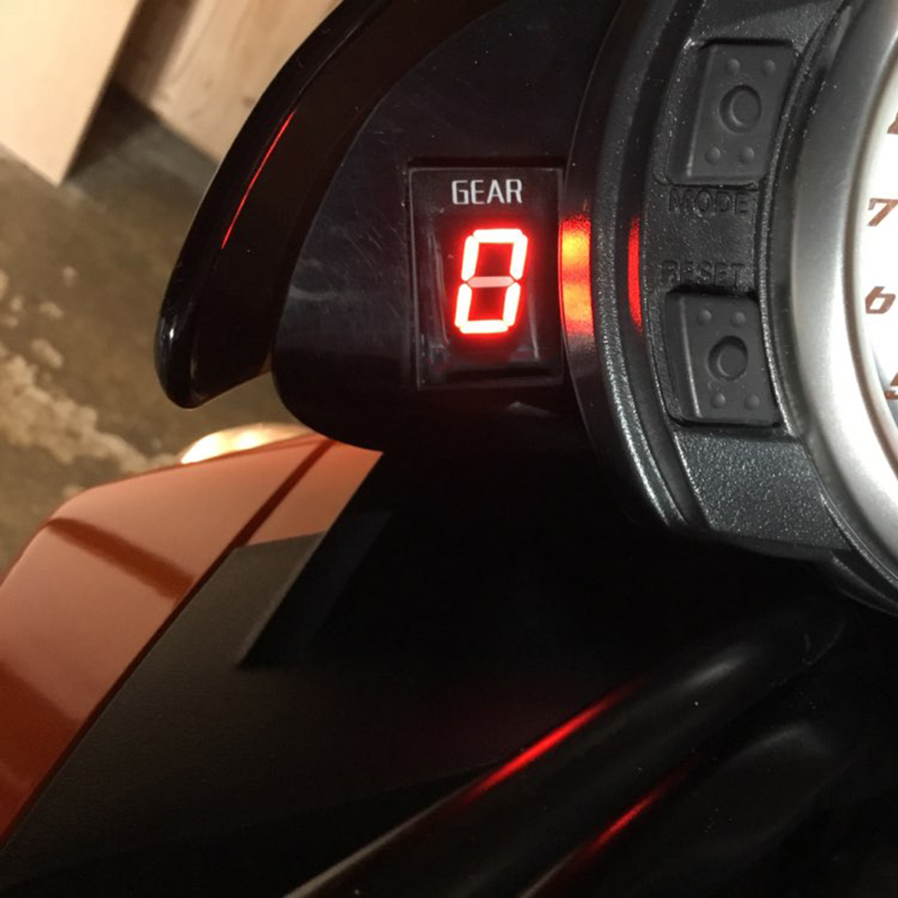 Motocicleta LED indicador de e - Motorcycle Gear Levels avaliação e preço