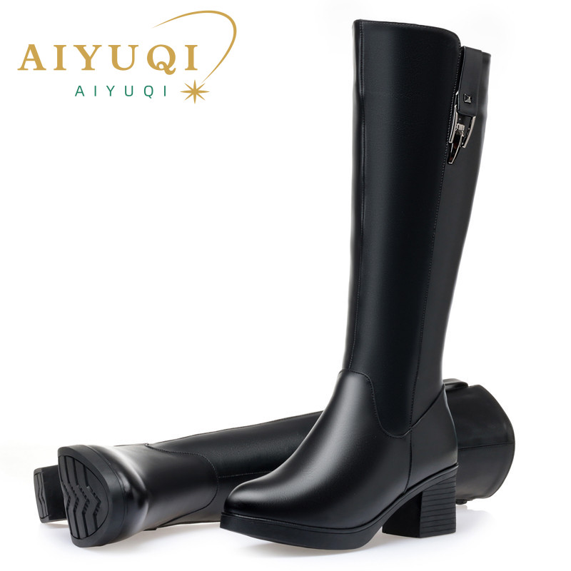 Aiyuqi inverno botas longas fe - Riding Boot Short avaliação e preço