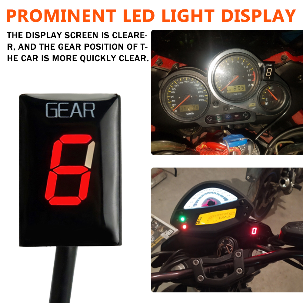 Motocicleta engrenagem indicad - Motorcycle Gear Display avaliação e preço