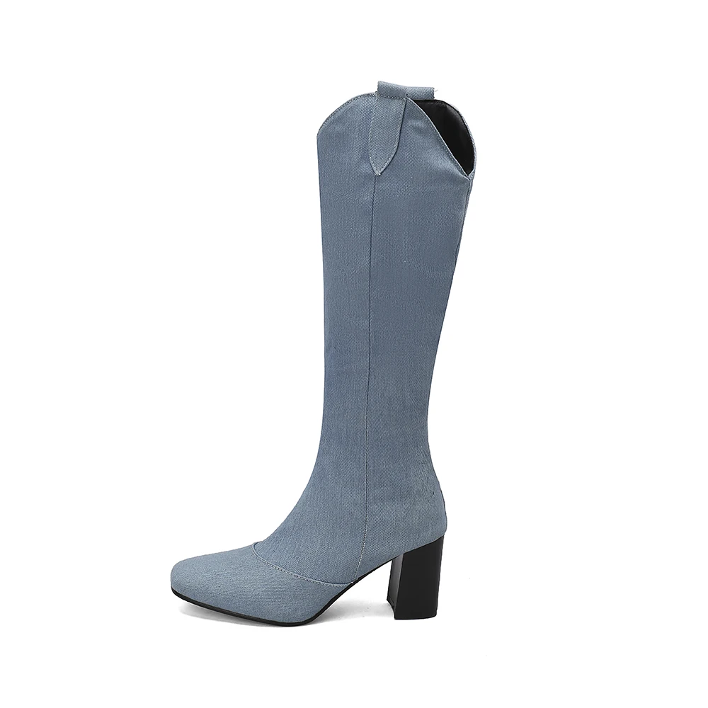 Novo inverno preto azul femini - Riding Boot Short avaliação e preço