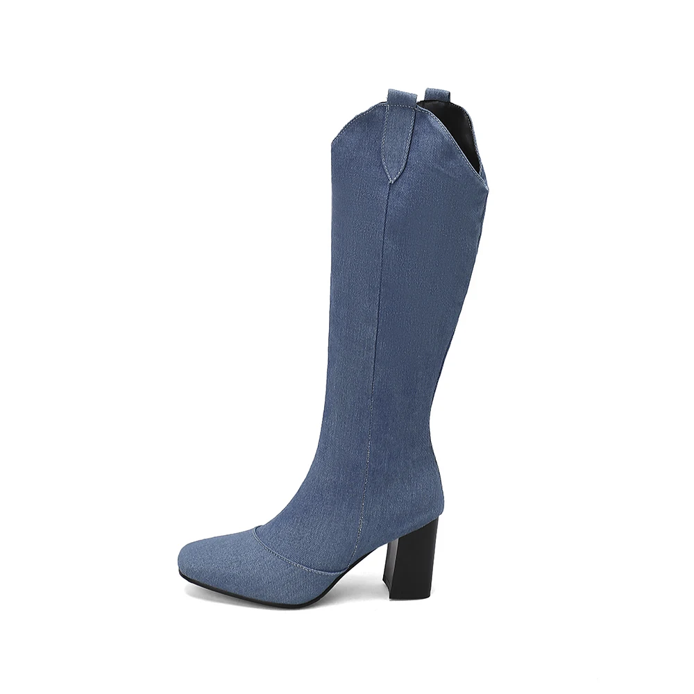 Novo inverno preto azul femini - Riding Boot Short avaliação e preço