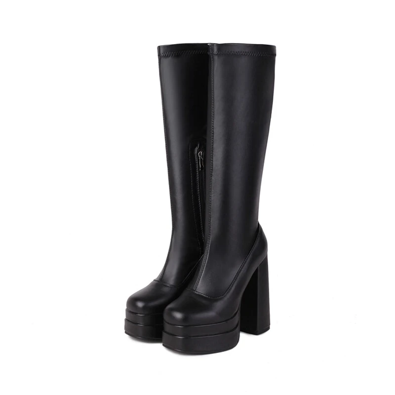 Joelho botas altas mulheres co - Riding Boot Short avaliação e preço