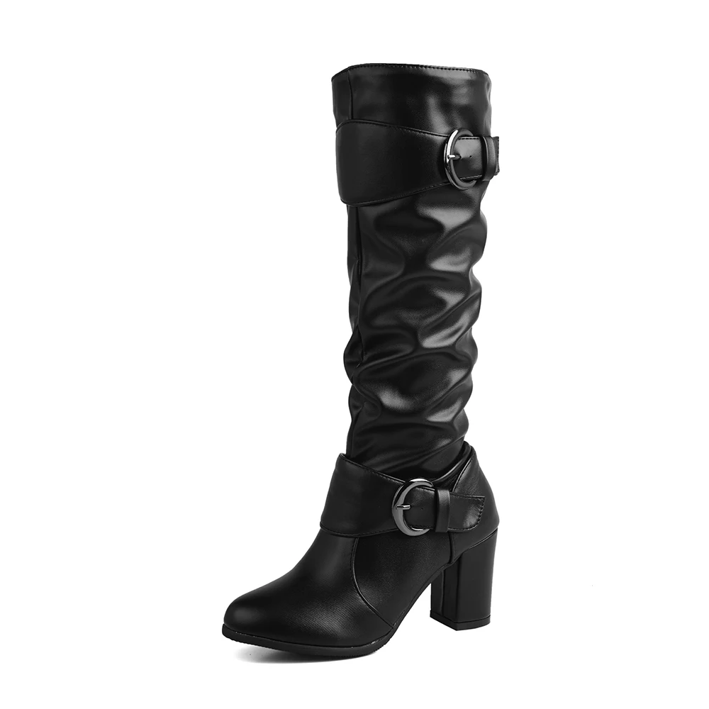 Novo inverno doce preto branco - Riding Boot Short avaliação e preço