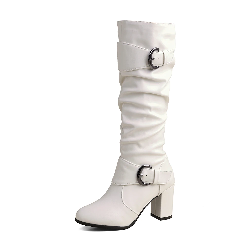 Novo inverno doce preto branco - Riding Boot Short avaliação e preço