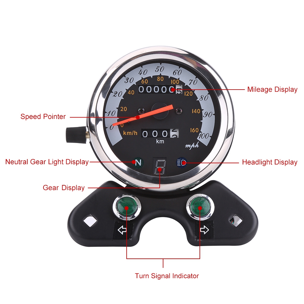 Motocicleta universal duplo od - Motorcycle Gear Display avaliação e preço