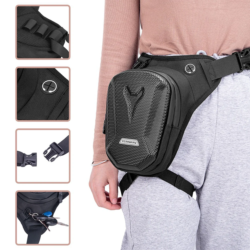 Moto gota cintura perna saco e - Motorcycle Gear Bag avaliação e preço