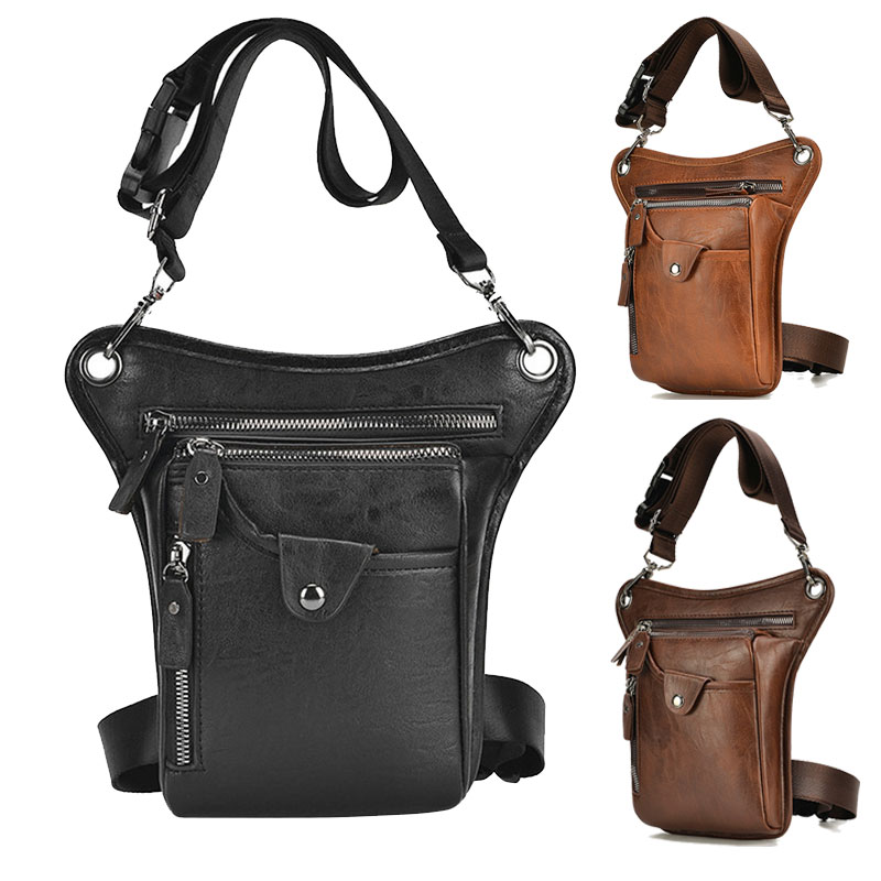 Pochete masculina vintage de c - Motorcycle Gear Bag avaliação e preço
