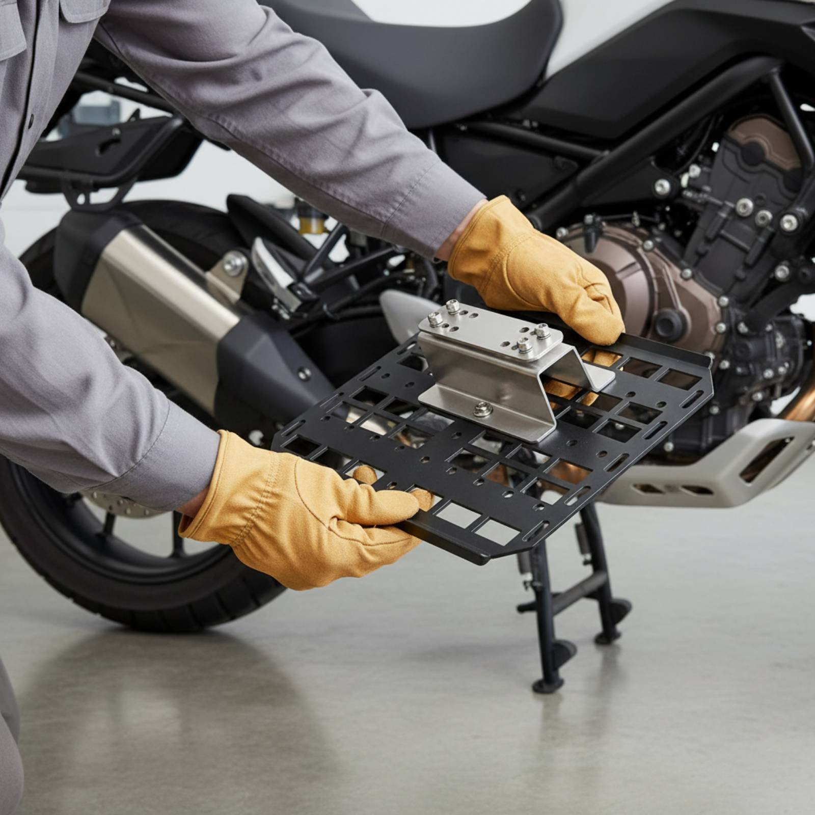 Suporte lateral para bolsa de  - Motorcycle Gear Bag avaliação e preço