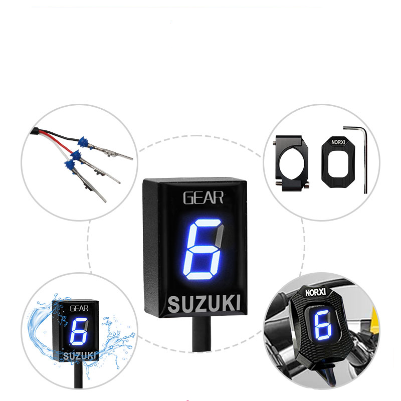 Para suzuki dl650 v-strom dl 6 - Motorcycle Gear Display avaliação e preço